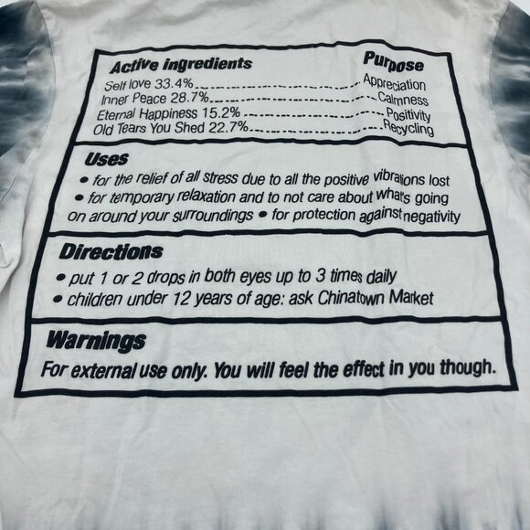 CHINATOWN MARKET VISINE TIE DYE T-SHIRT - Picture 4 of 4